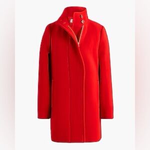 J. Crew City Coat in Classic Cardinal Red